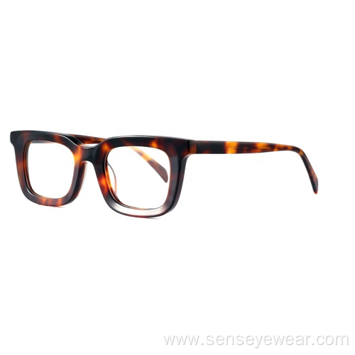 Custom Logo Vintage Acetate Optical Frames Eyeglasses